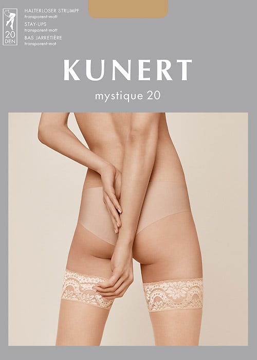 Kunert Mystique 20 Lace Top Hold Ups SideZoom 2