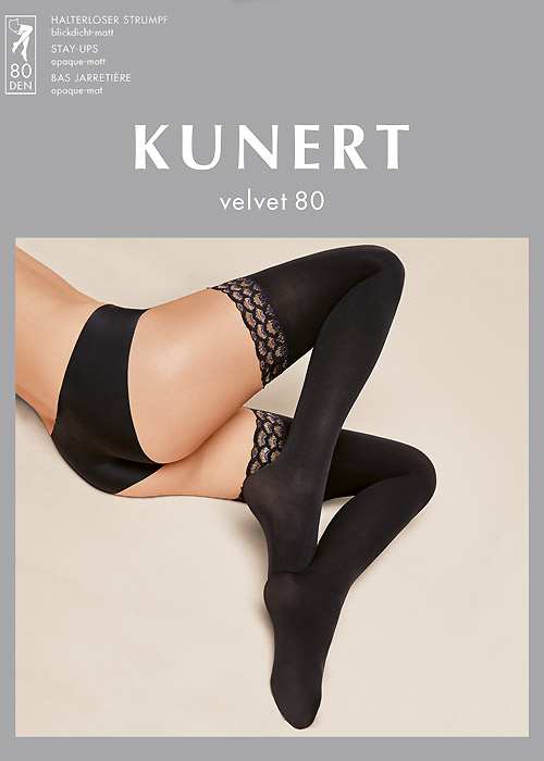 Kunert Velvet 80 Hold Ups BottomZoom 2