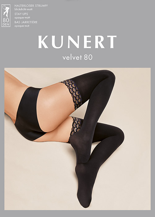 Kunert Velvet 80 Hold Ups SideZoom 2