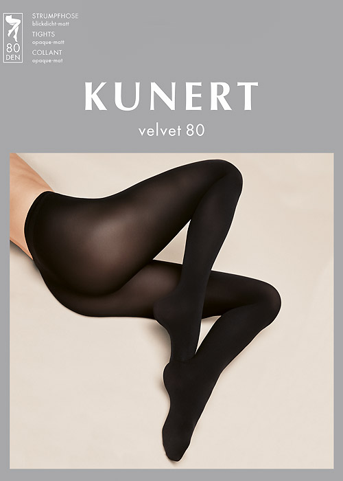 Kunert Velvet 80 Opaque Tights BottomZoom 2