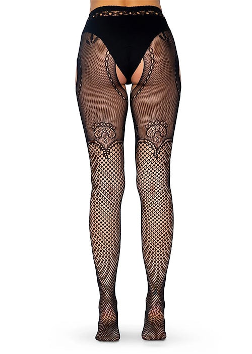Leg Avenue Jess Duchess Suspender Tights Product image