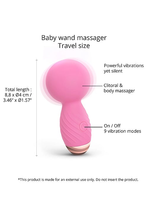 Love To Love Itsy Bitsy Pink Passion Wand image
