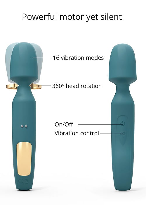 Love To Love R-evolution Teal Me Wand SideZoom 3