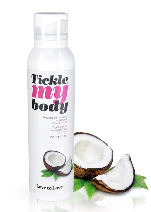 Love To Love Tickle My Body Coconut Massage Foam