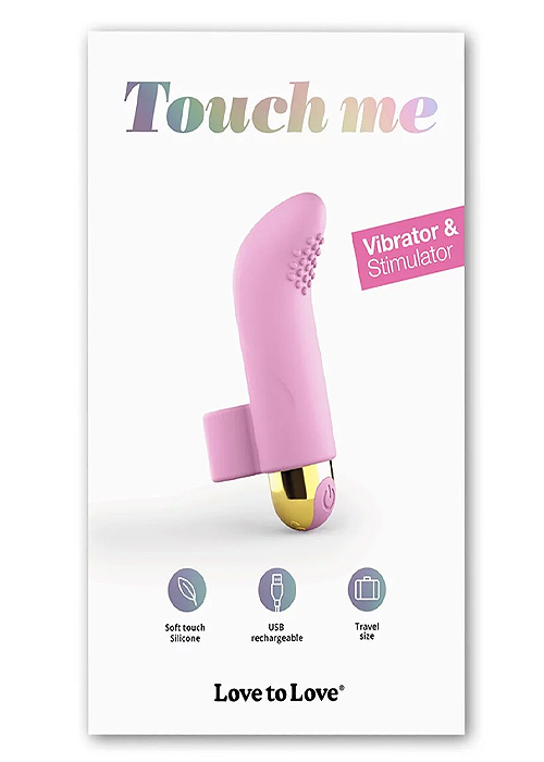 Love To Love Touch Me Baby Pink Stimulator SideZoom 4