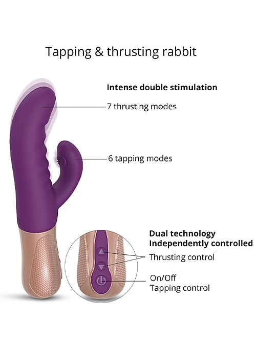 Love To Love Sassy Bunny Thrusting Wand image