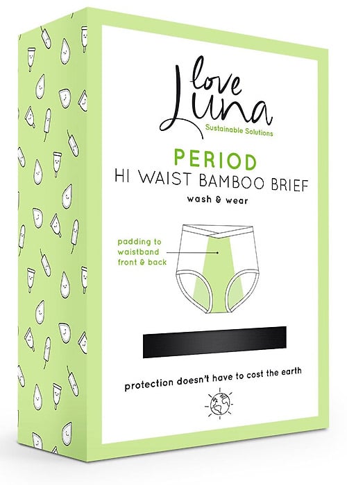 Love Luna Period Bamboo Briefs SideZoom 4