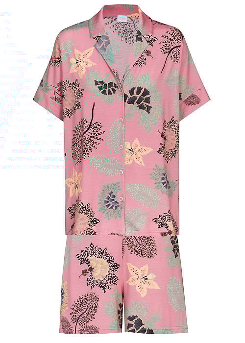 Mey Alaina Cherry Cream Print Pyjama Short Set image