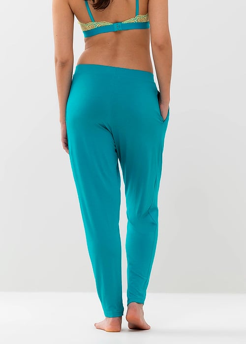 Mey Alena Blue Lagoon Slim Leg Pants SideZoom 2