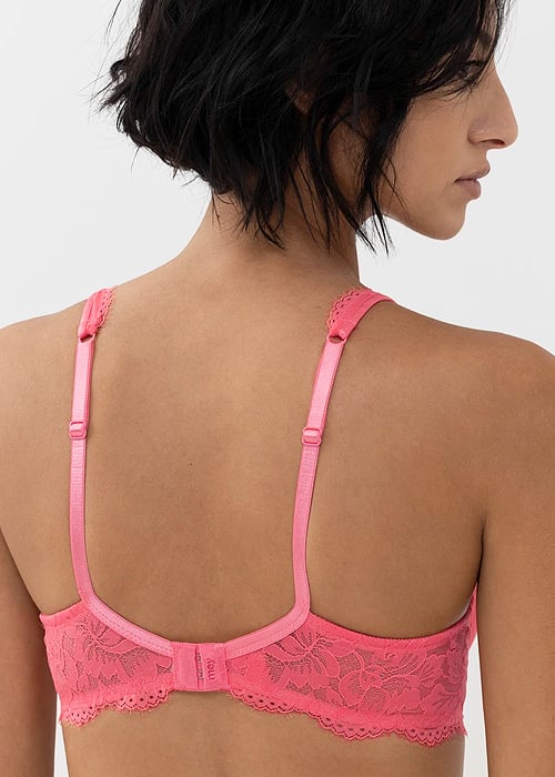 Mey Amazing Parrot Pink Lace Bra SideZoom 2