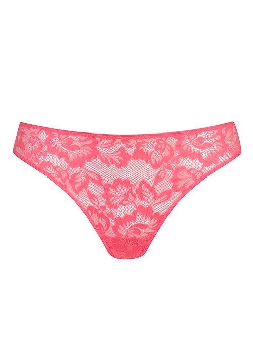 Mey Amazing Parrot Pink Lace Thong BottomZoom 3