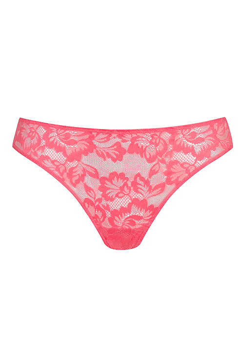 Mey Amazing Parrot Pink Lace Thong image