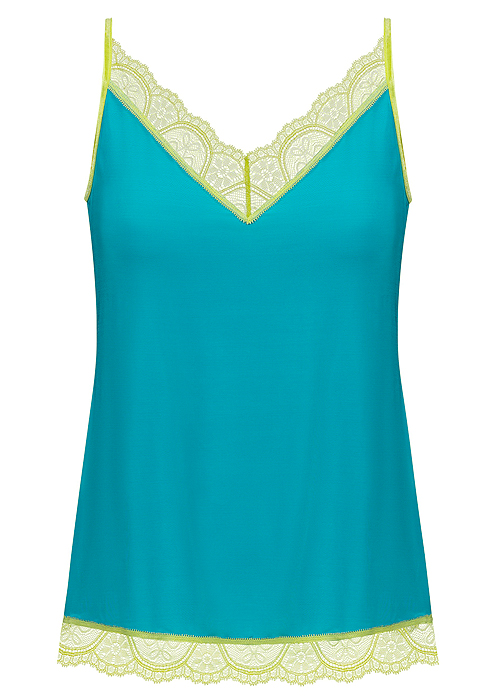 Mey Poetry Fame Blue Lagoon Camisole SideZoom 2