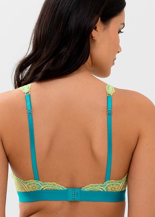 Mey Poetry Fame Blue Lagoon Lace Bralette image