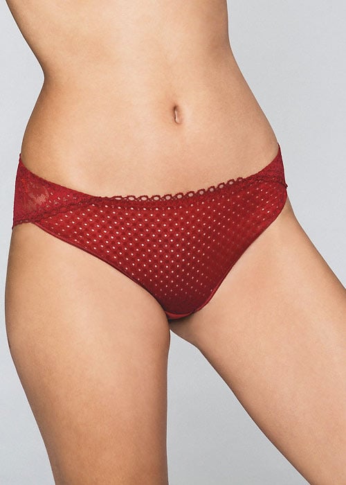 Maison Lejaby Dot Flowers Bikini Brief image