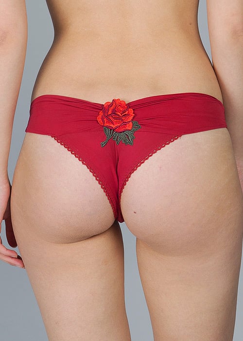 Maison Lejaby Rosae Tanga Brief image