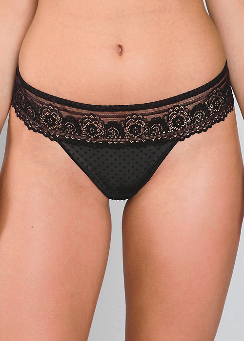 Maison Lejaby Velvet Thong SideZoom 3