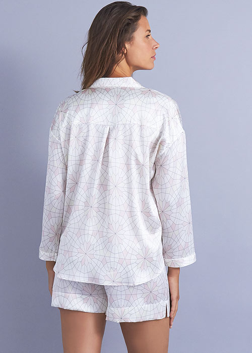 Mimi Holliday Seychelles Silk Pyjama Shorts Set SideZoom 2