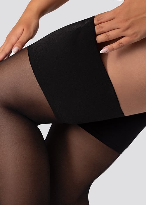 Mona Grace Queen Size 30 Hold Ups image