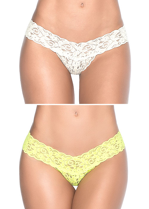 Mapale Small Details Lace Thong SideZoom 3