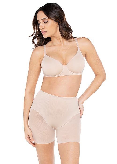 Miraclesuit Sexy Sheer Waistline Rear Lifting Boy Short SideZoom 2