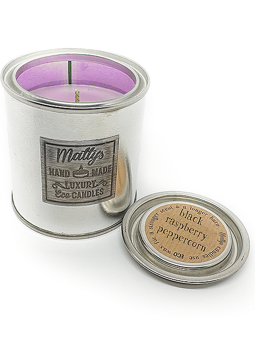 Mattys Candles Black Raspberry and Peppercorn Scented Candle