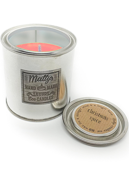 Mattys Candles Christmas Spice Scented Candle