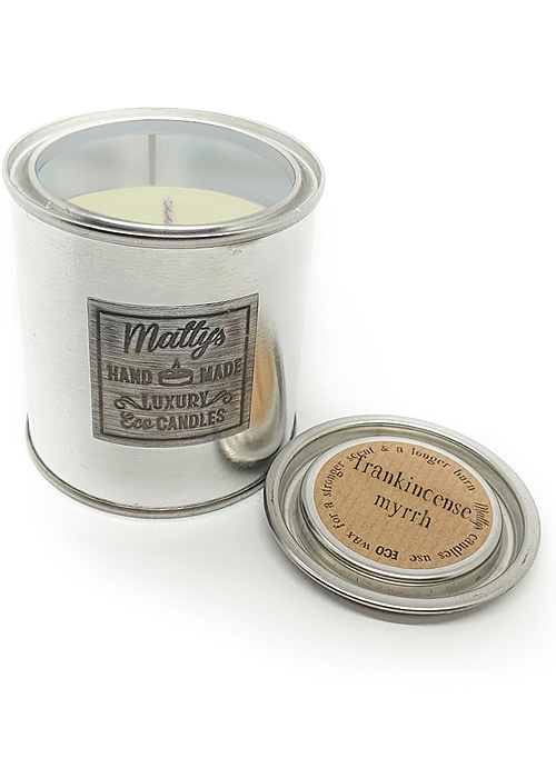 Mattys Candles Frankincense and Myrrh Scented Candle