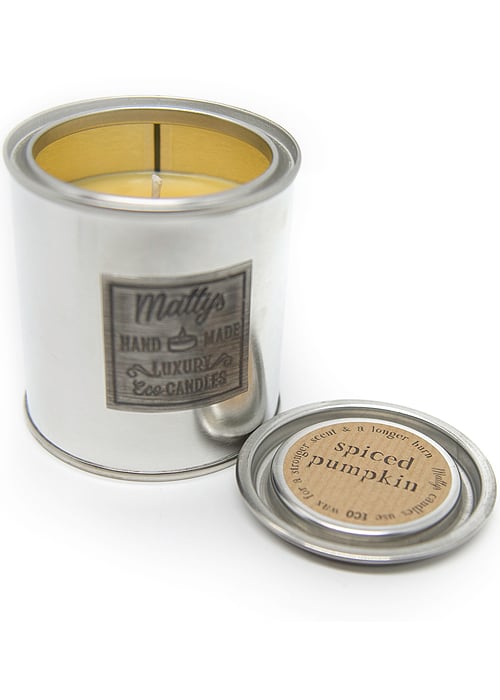 Mattys Candles Spiced Pumpkin Scented Candle image