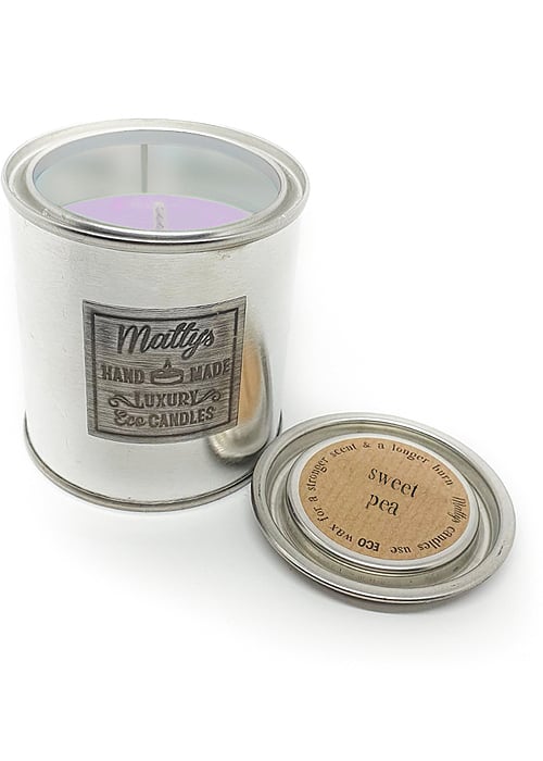 Mattys Candles Sweet Pea Scented Candle image