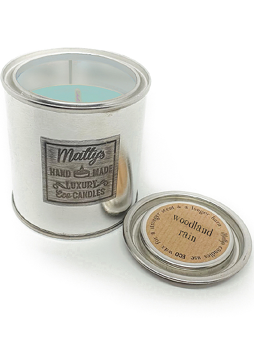 Mattys Candles Woodland Rain Scented Candle