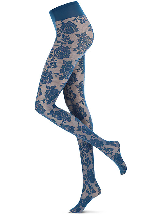 Oroblu All Colours Lace Tights SideZoom 4