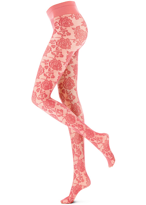 Oroblu All Colours Lace Tights SideZoom 2