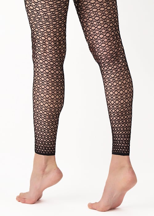 Oroblu British Net Footless Tights image