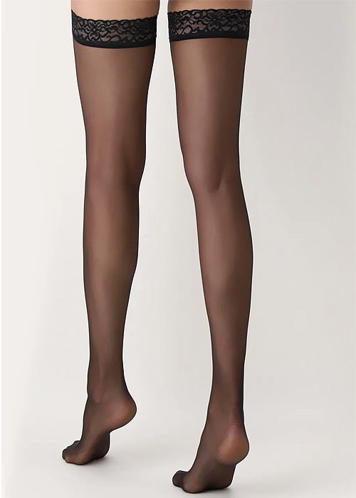 Oroblu Chic Up Lace Top Hold Ups image