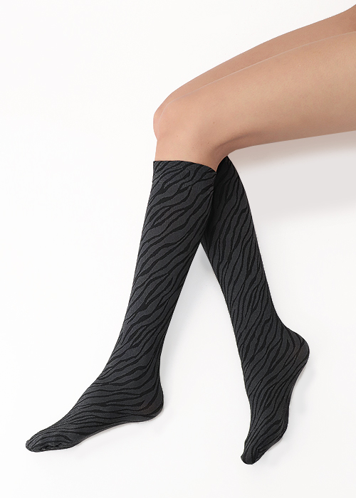 Oroblu City Savana Serpent Knee Highs image