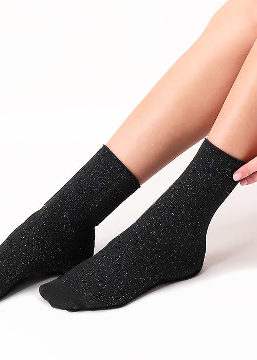 Oroblu Comfy Bright Ribbed Socks image