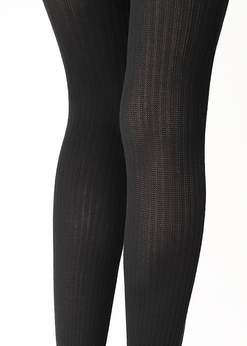 Oroblu Eco Sneakers Natural Rib Tights SideZoom 4