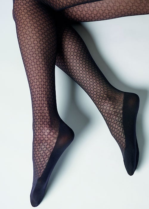 Oroblu Eco Sneakers Chain Patterned Tights image
