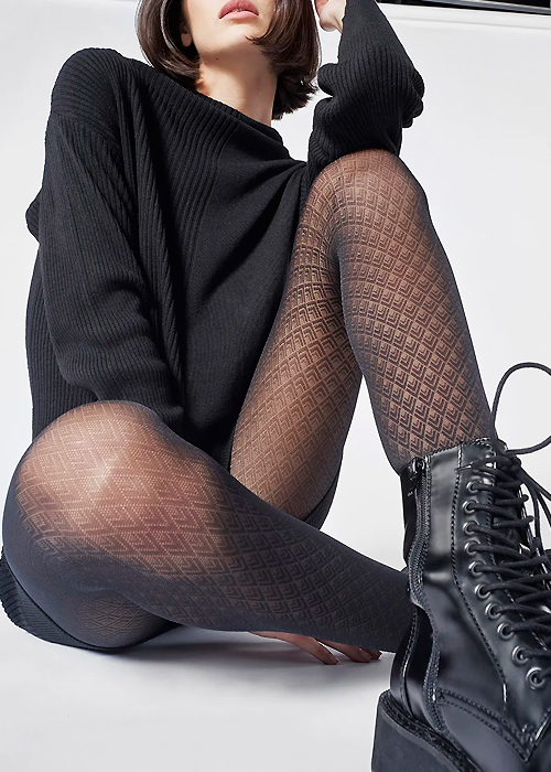 Oroblu Eco Sneakers Style Pyramid Tights image