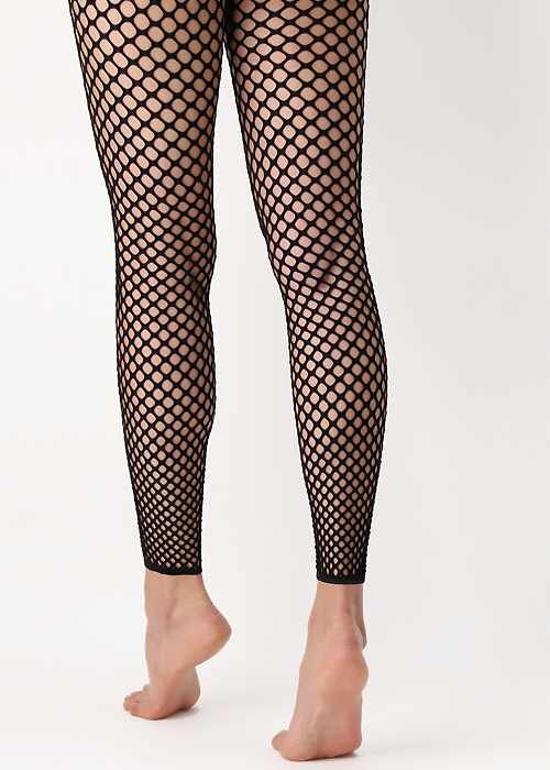 Oroblu Ethnical Net Footless Tights SideZoom 2