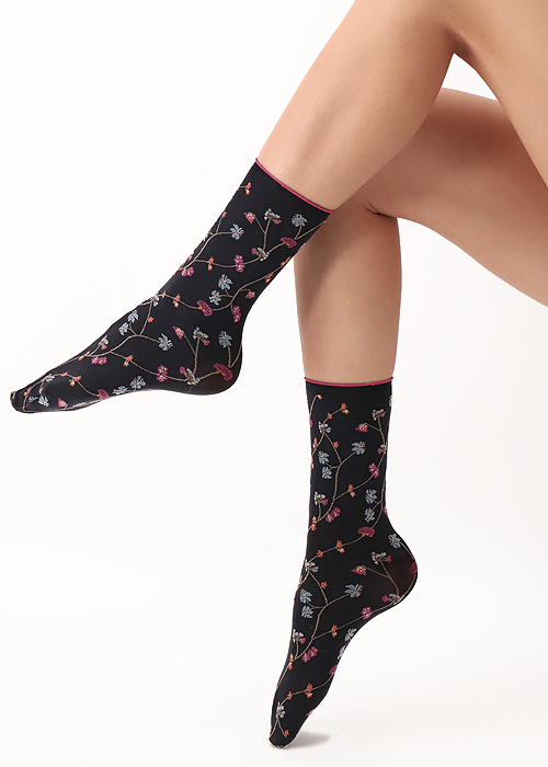 Oroblu I Love Italy Firenze Socks SideZoom 1
