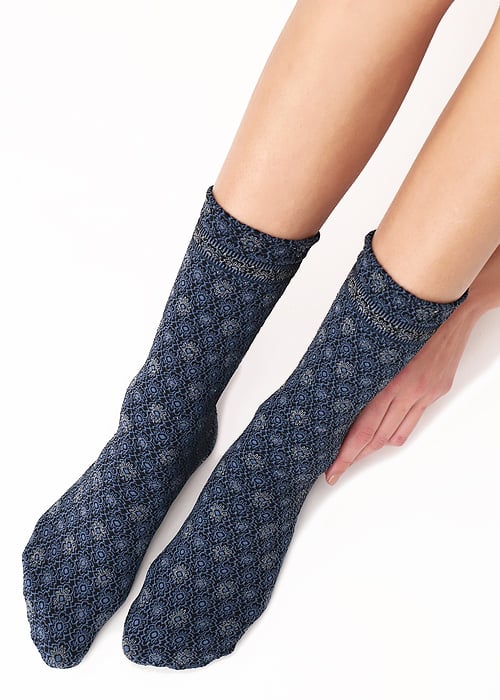 Oroblu I Love Italy Ravenna Ankle High image