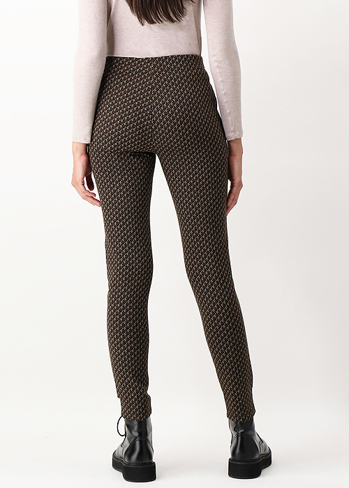 Oroblu Jacquard Pull On Leggings SideZoom 2