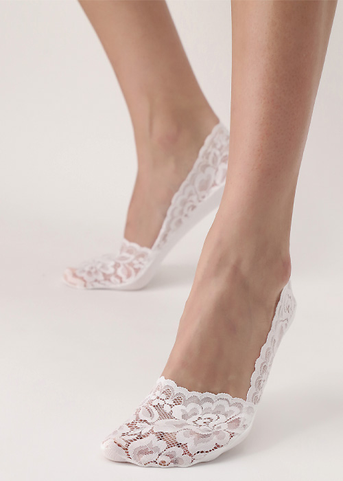 Oroblu Lacy Footlets SideZoom 3