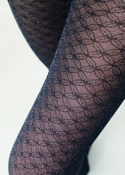 Oroblu Nonchalance Sparkly Lace Tights SideZoom 2