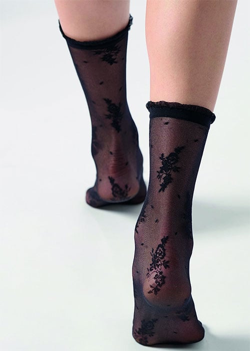 Oroblu Pretty Lace Ankle High image