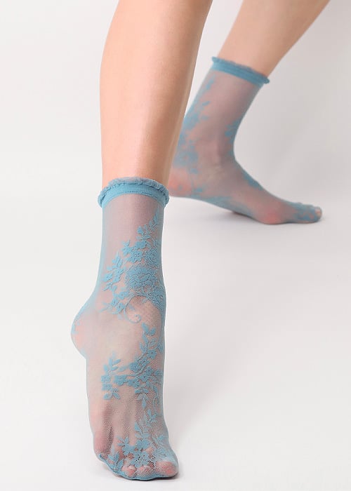 Oroblu Sexy Nonchalance Lacelike Ankle Highs image