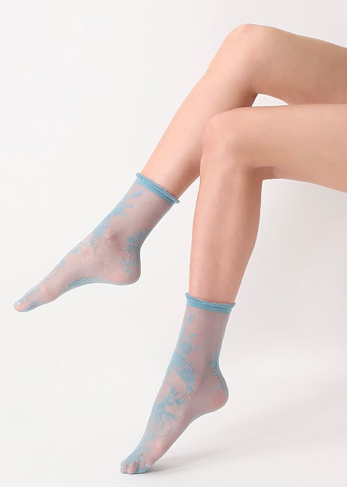 Oroblu Sexy Nonchalance Lacelike Ankle Highs image