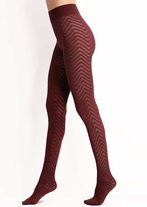 Oroblu Texture Chevron Tights